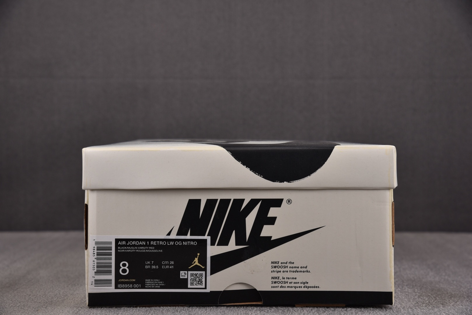 AJ1Low低帮 尺码:36-47.5纯原-Air Jordan 1 Retro Low OG Nige