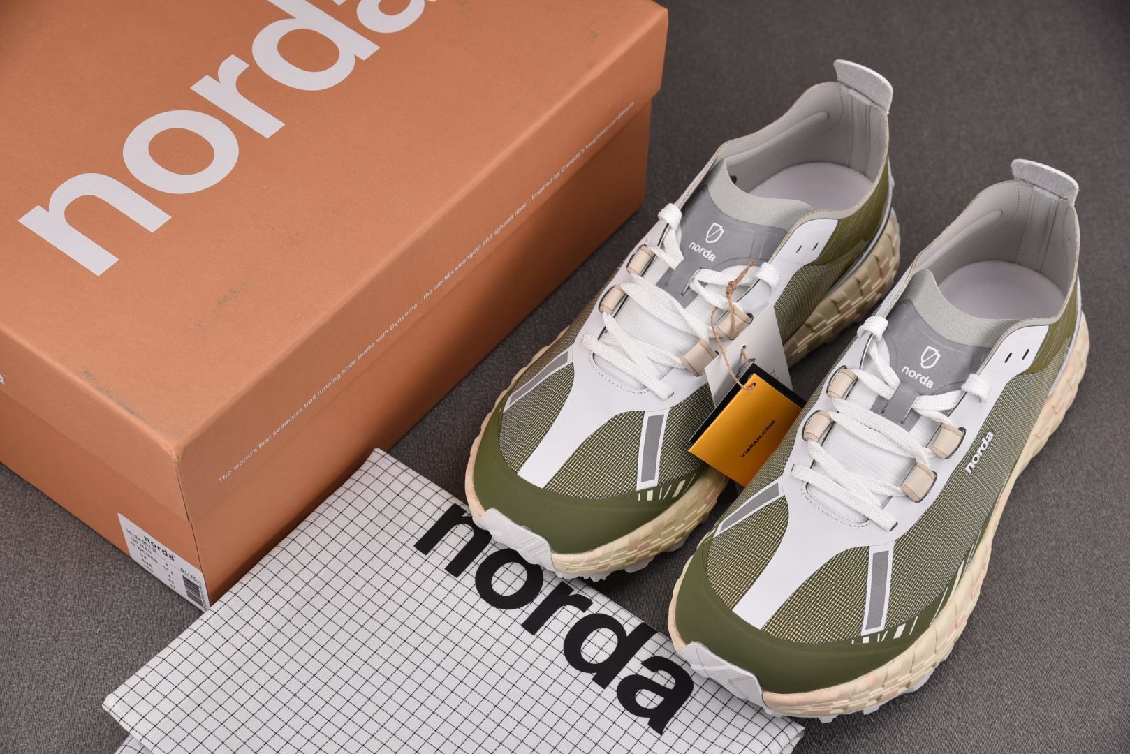 NORDA 尺码:36-45纯原-NORDA 001 Anti Slip Wear Resistant 