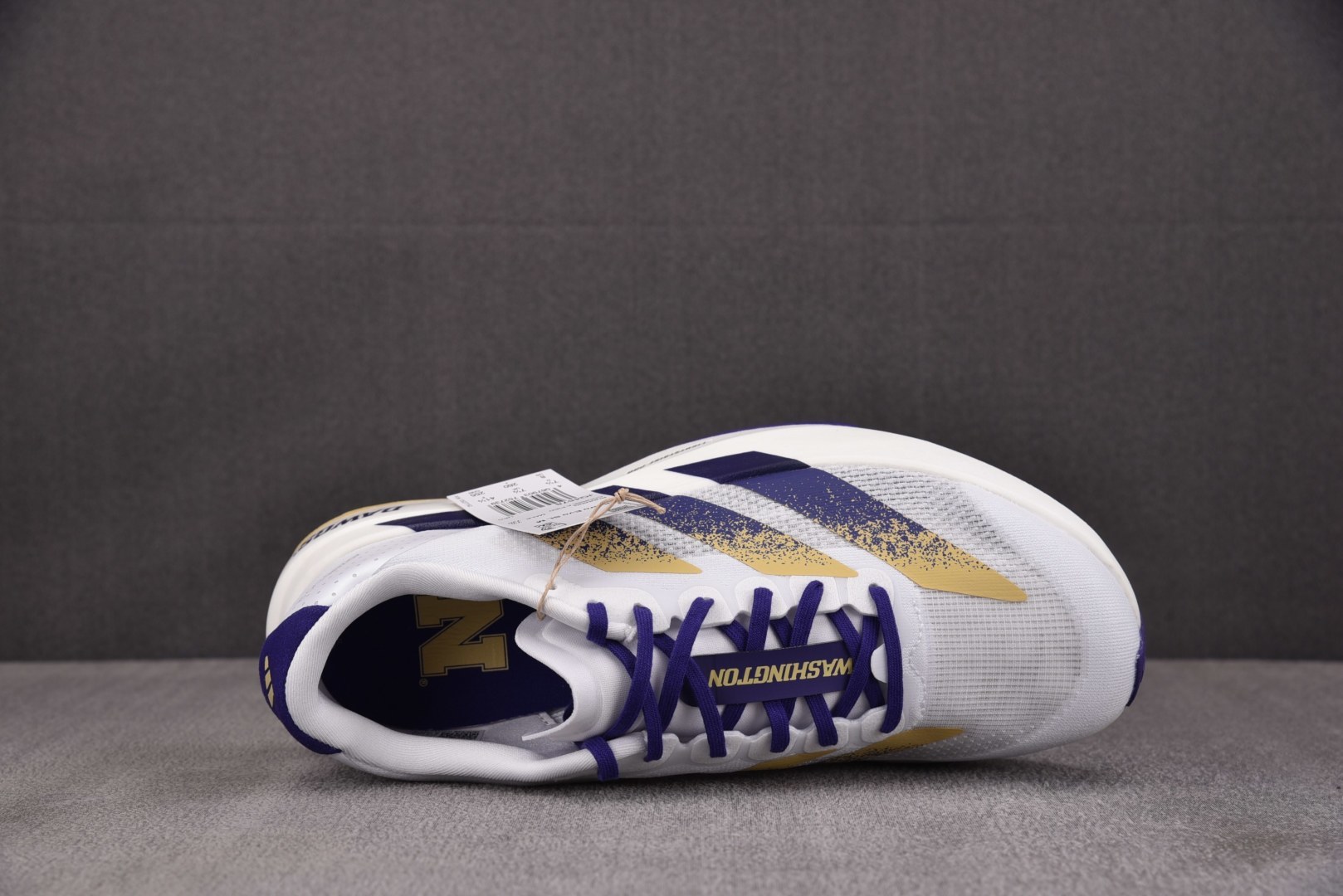 Ad Adizero Evo SL Nebraska 白紫 JQ4578 尺寸36 36⅔ 37⅓ 38