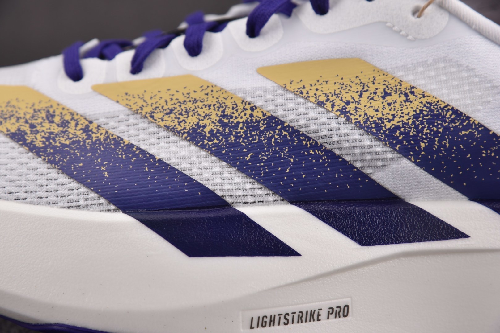 Ad Adizero Evo SL Nebraska 白紫 JQ4578 尺寸36 36⅔ 37⅓ 38