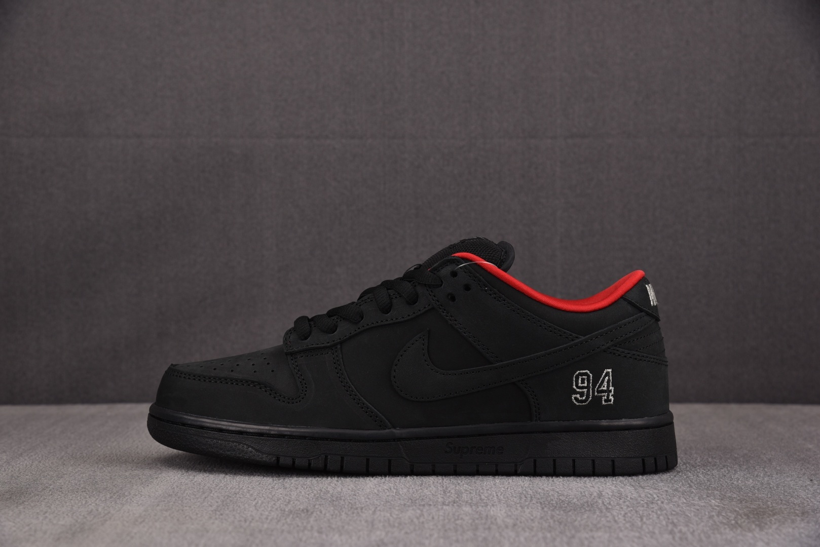 Dunk 尺码:40-47.5纯原出品-SB Dunk Low Supreme 94 Black 黑色 