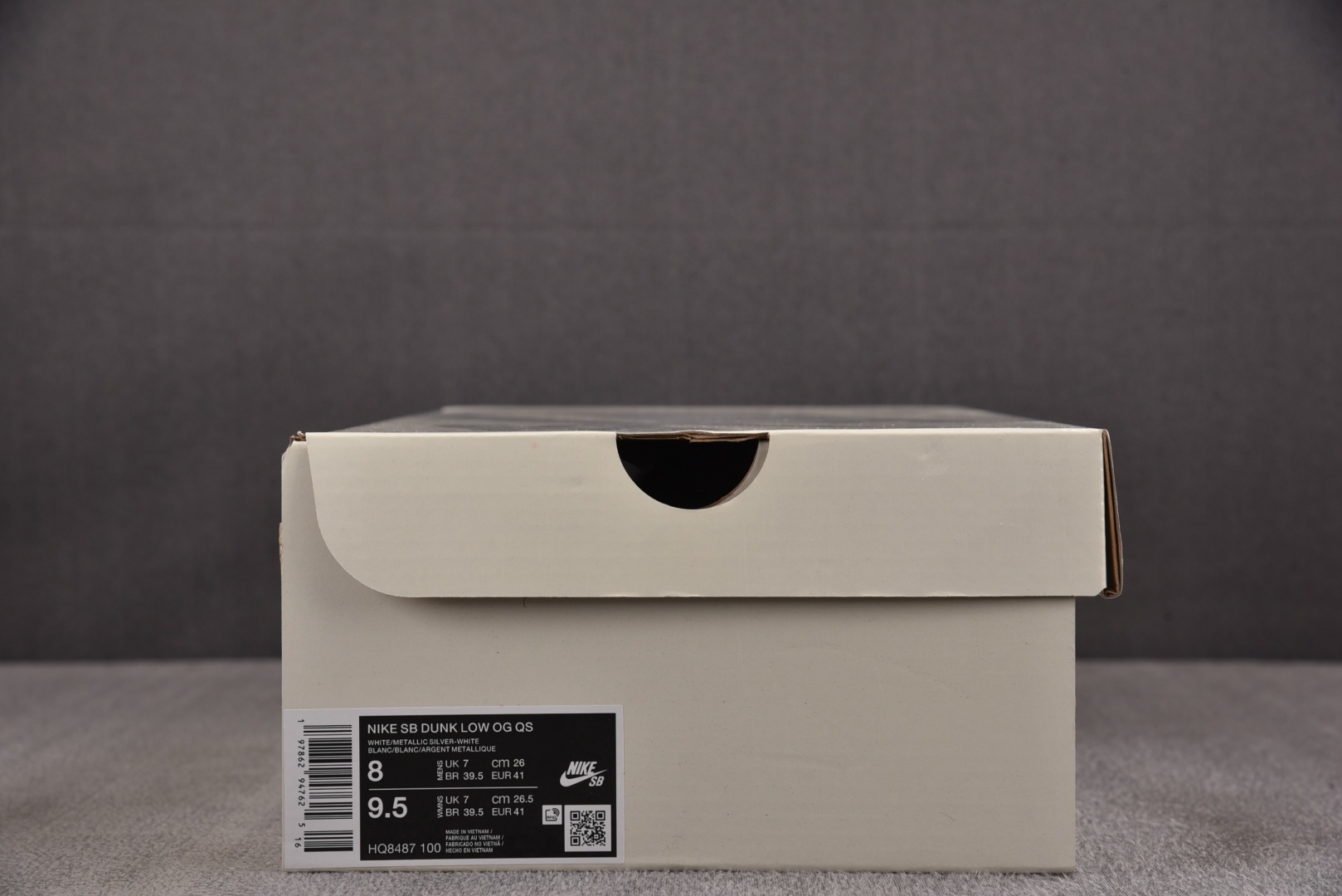 Dunk 尺码:40-47.5纯原出品-SB Dunk Low Supreme 94 White Met