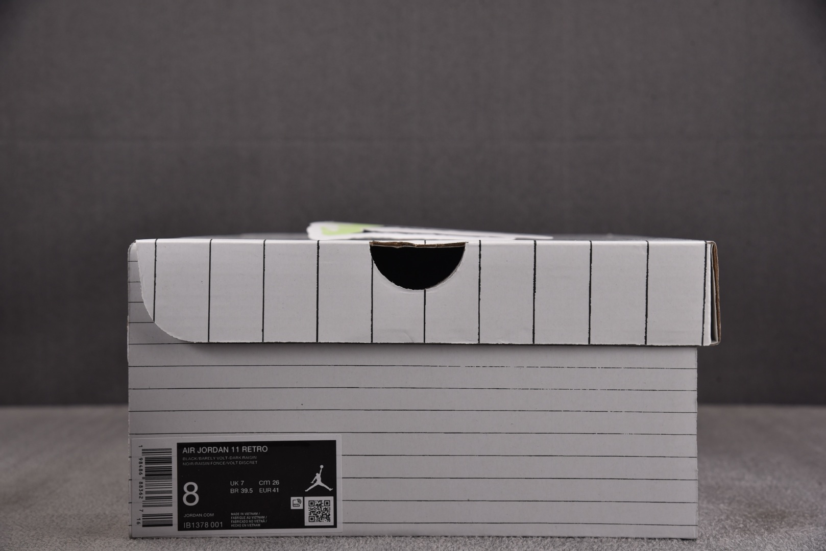 AJ11 尺码:40-47.5纯原出品-Air Jordan 11 Retro Black Barely