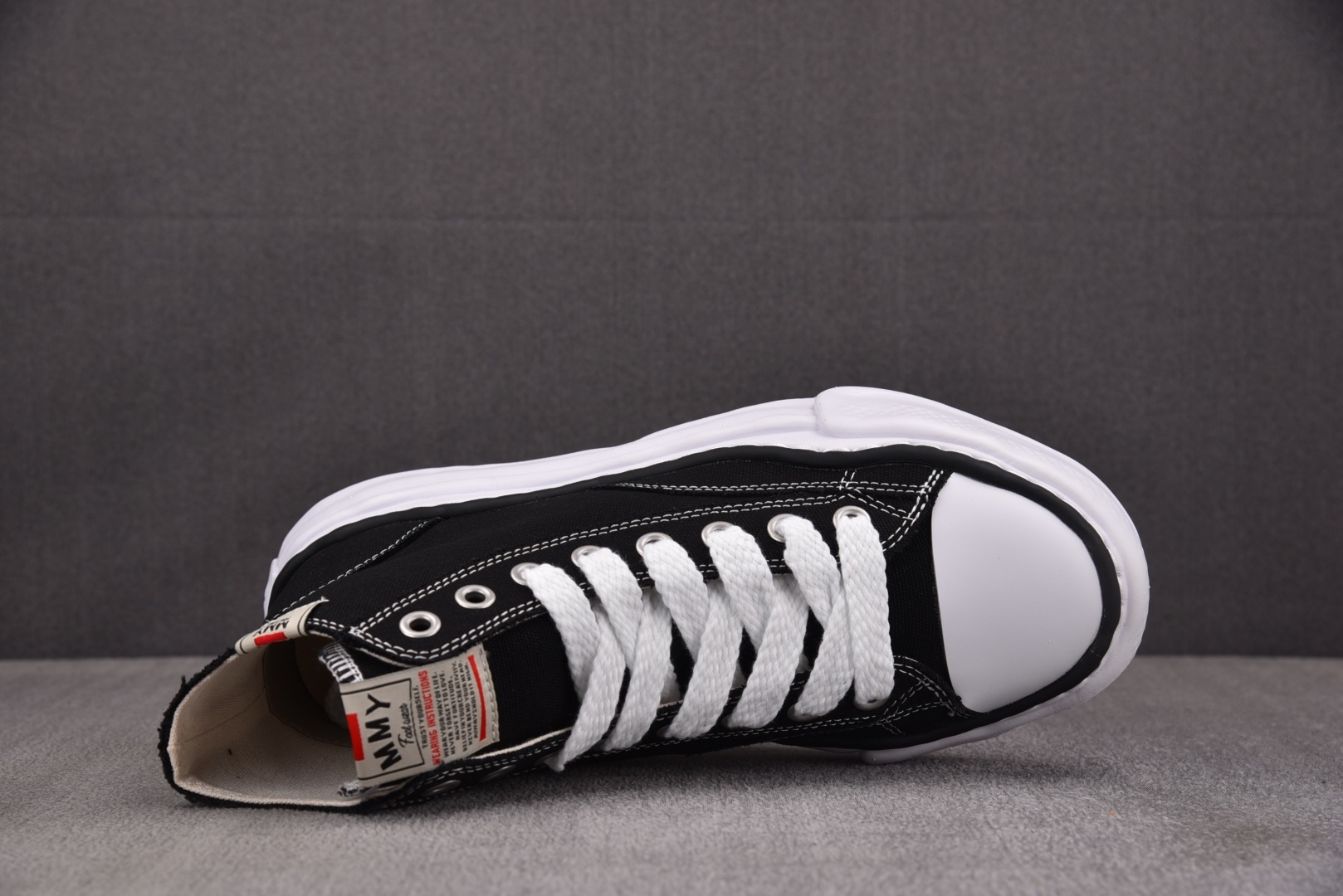 MMY 尺码36-45纯原版出品-MIHARA YASUHIRO High Black 黑色 No.73