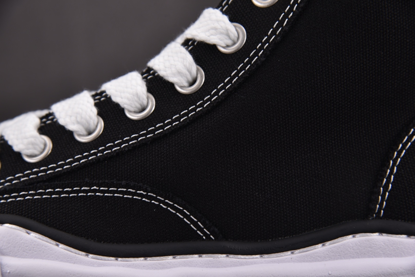 MMY 尺码36-45纯原版出品-MIHARA YASUHIRO High Black 黑色 No.73