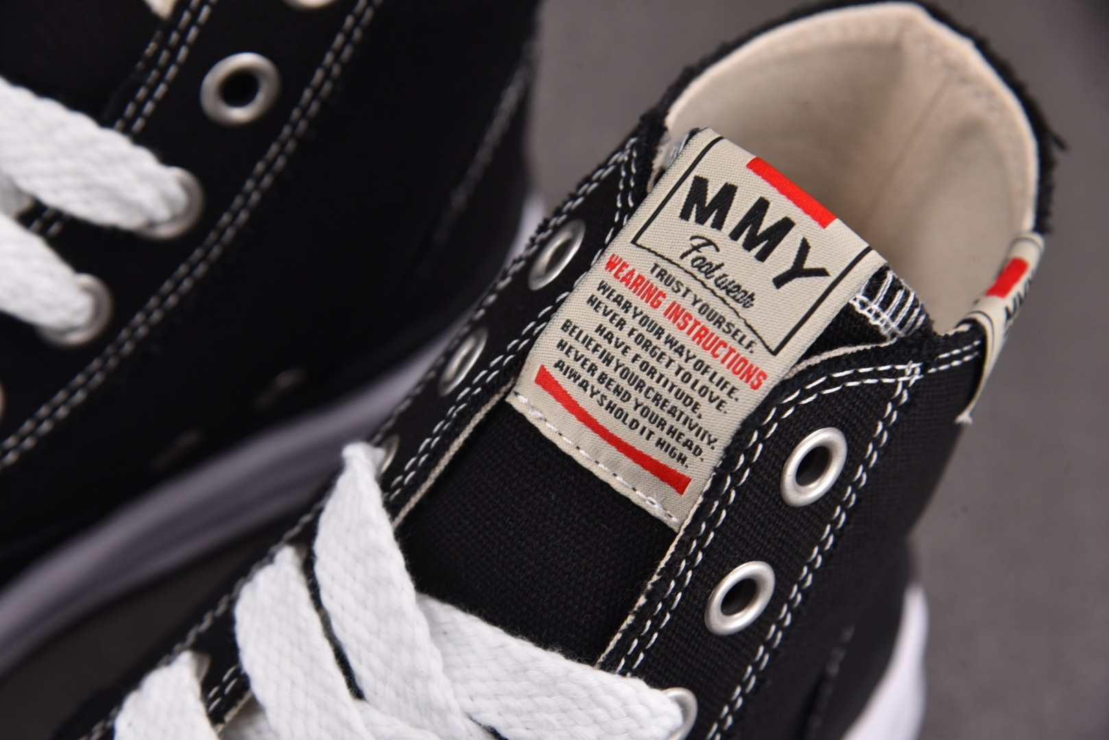 MMY 尺码36-45纯原版出品-MIHARA YASUHIRO High Black 黑色 No.73