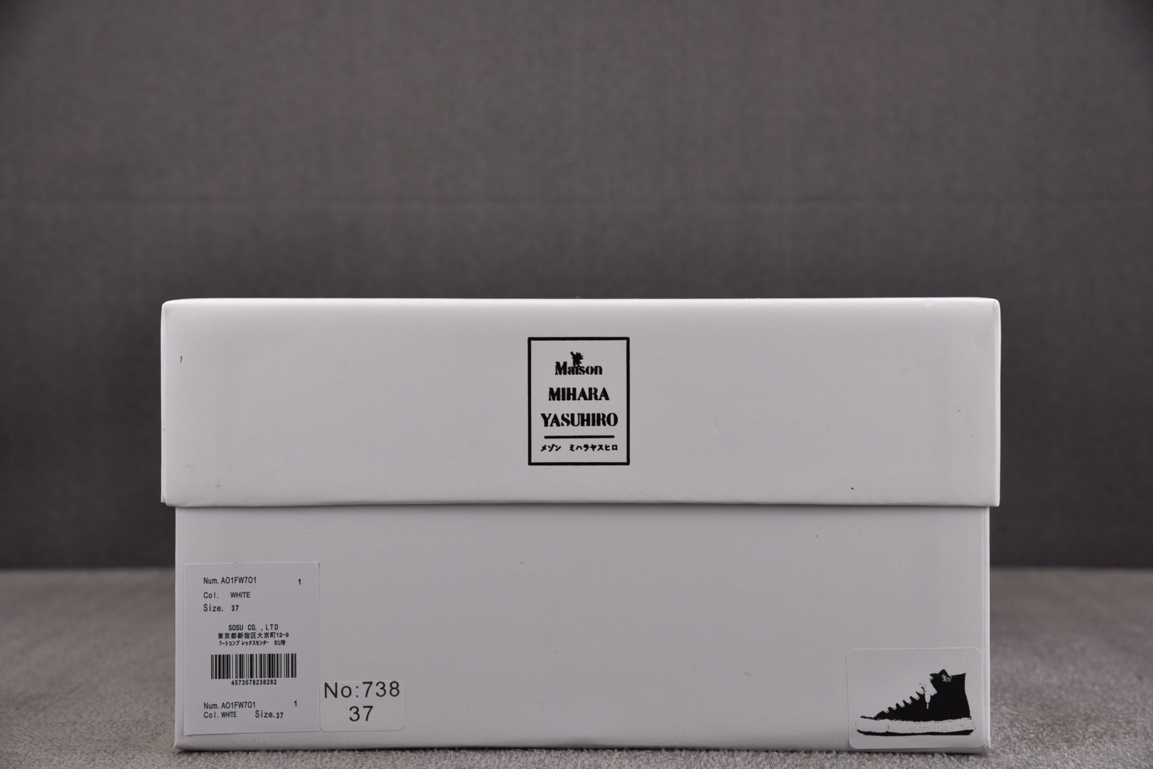 MMY 尺码36-45纯原版出品-MIHARA YASUHIRO High 米白 No.738 YZ02