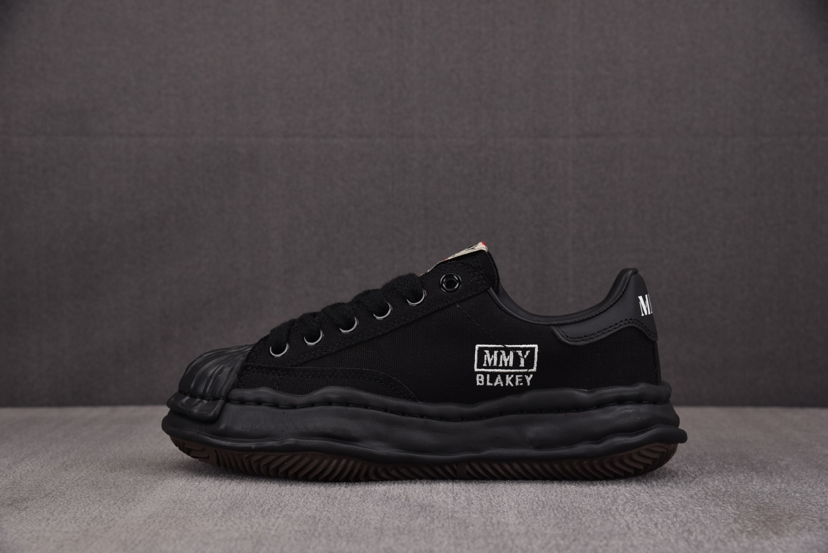 MMY 尺码36-45纯原版出品-MIHARA YASUHIRO 黑色白刺绣 No.707 YZ022尺