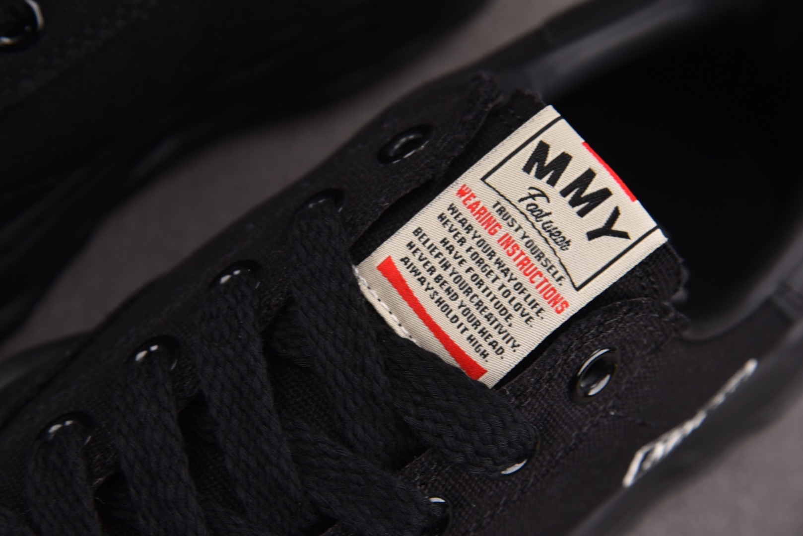 MMY 尺码36-45纯原版出品-MIHARA YASUHIRO 黑色白刺绣 No.707 YZ022尺