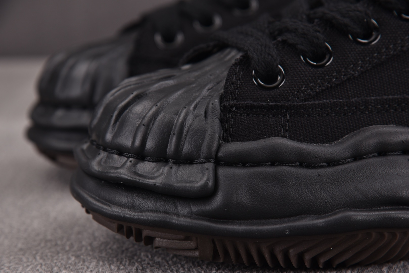 MMY 尺码36-45纯原版出品-MIHARA YASUHIRO 黑色白刺绣 No.707 YZ022尺