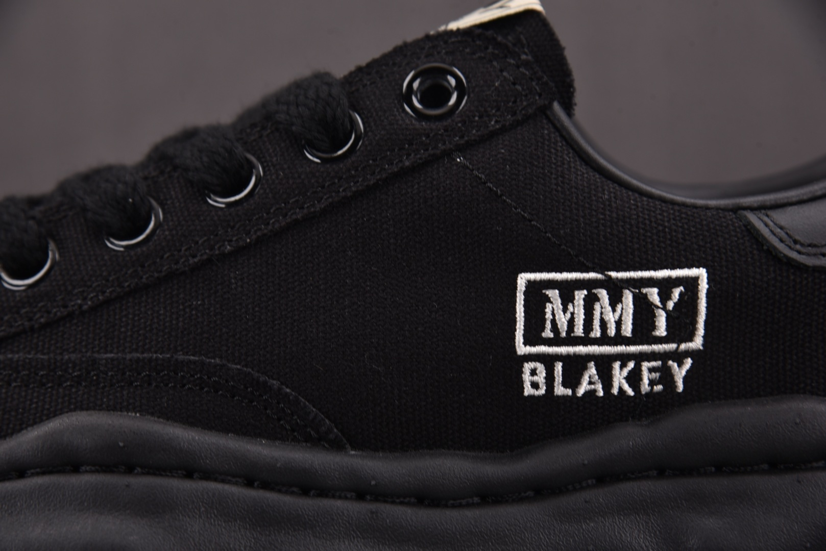 MMY 尺码36-45纯原版出品-MIHARA YASUHIRO 黑色白刺绣 No.707 YZ022尺