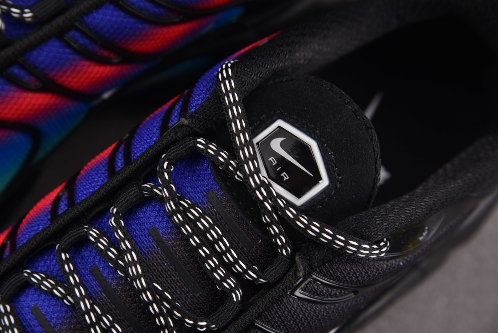 Max 尺码:36-46纯原出品-Air Max Plus Black Blue Red 黑蓝红 DZ4