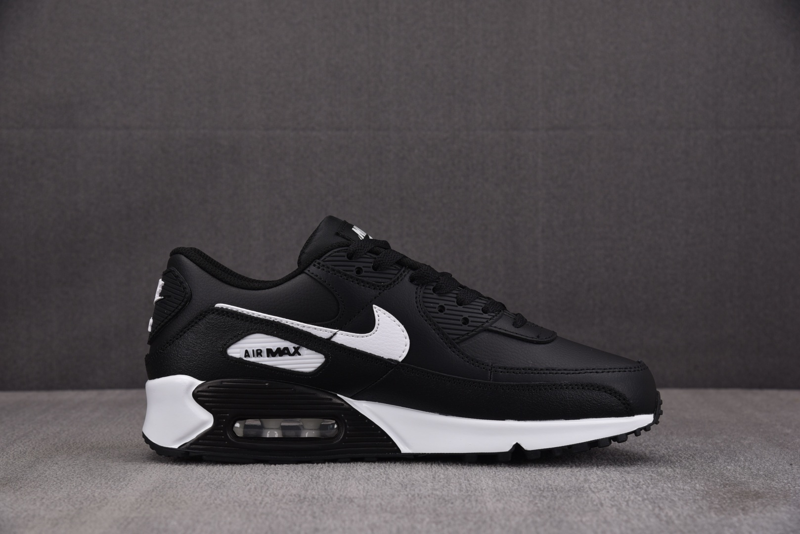 Max 尺码:36-46纯原出品-NK Air Max 90 LTR Black White 黑白 CD