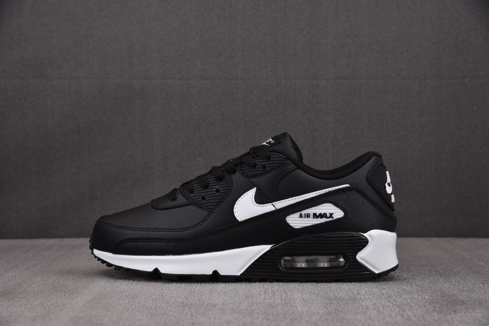 Max 尺码:36-46纯原出品-NK Air Max 90 LTR Black White 黑白 CD