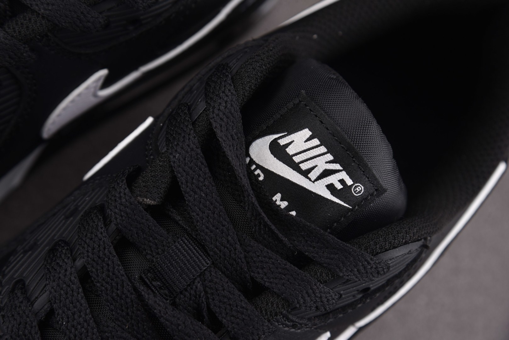 Max 尺码:36-46纯原出品-NK Air Max 90 LTR Black White 黑白 CD