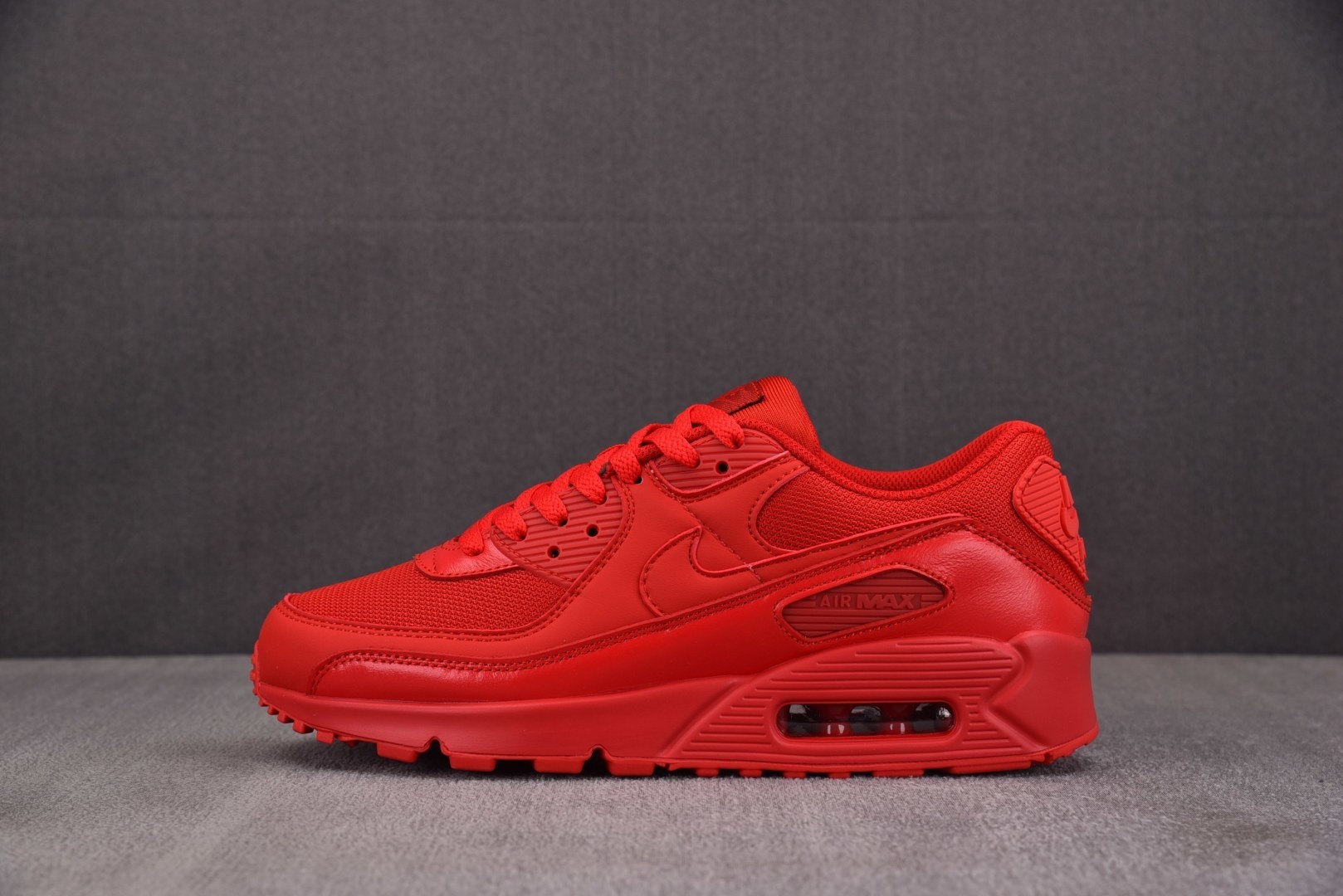 Max 尺码:36-46纯原出品-NK Air Max 90 Triple Red 红色 CZ7918-