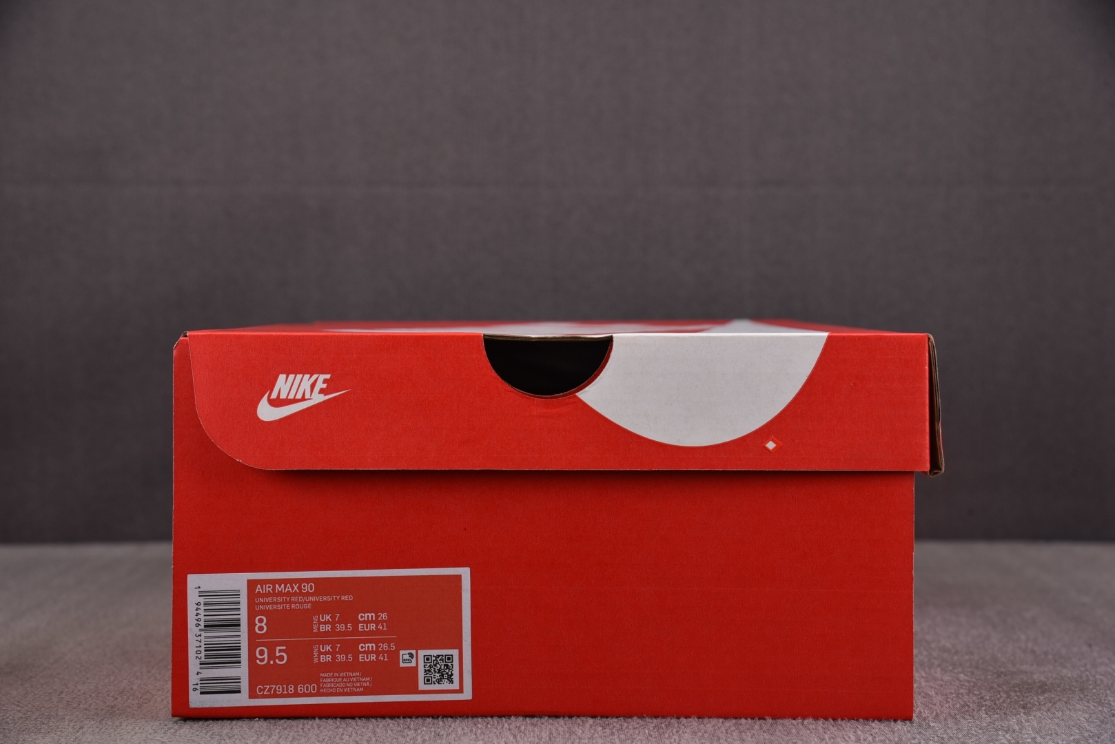 Max 尺码:36-46纯原出品-NK Air Max 90 Triple Red 红色 CZ7918-