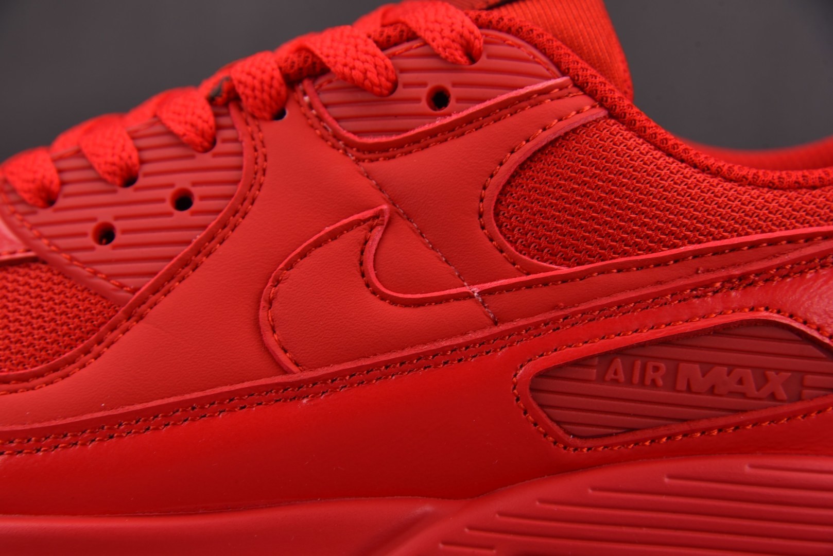 Max 尺码:36-46纯原出品-NK Air Max 90 Triple Red 红色 CZ7918-