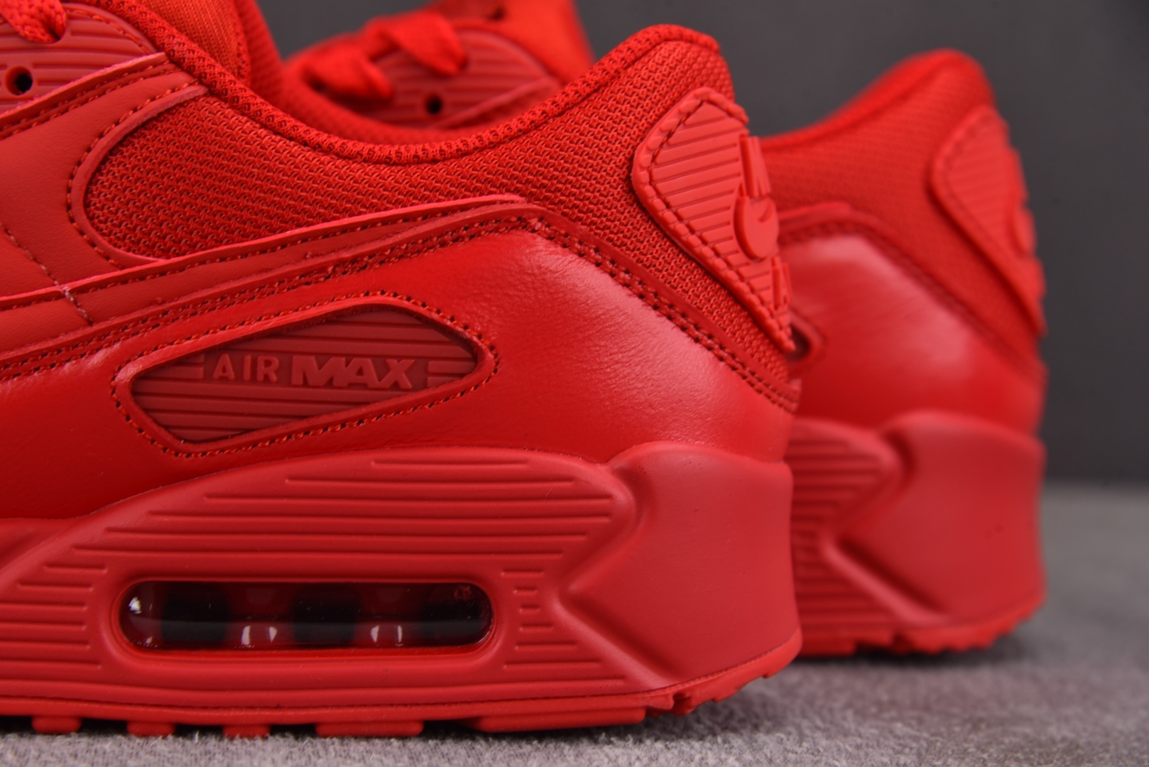 Max 尺码:36-46纯原出品-NK Air Max 90 Triple Red 红色 CZ7918-