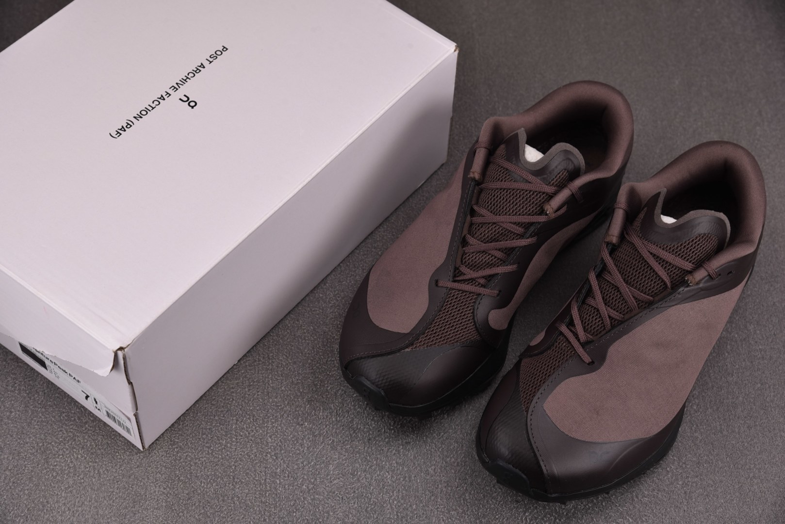 On昂跑 尺码:36-46纯原出品-PAF x On昂跑 Cloudventure 咖啡色 YZ039尺