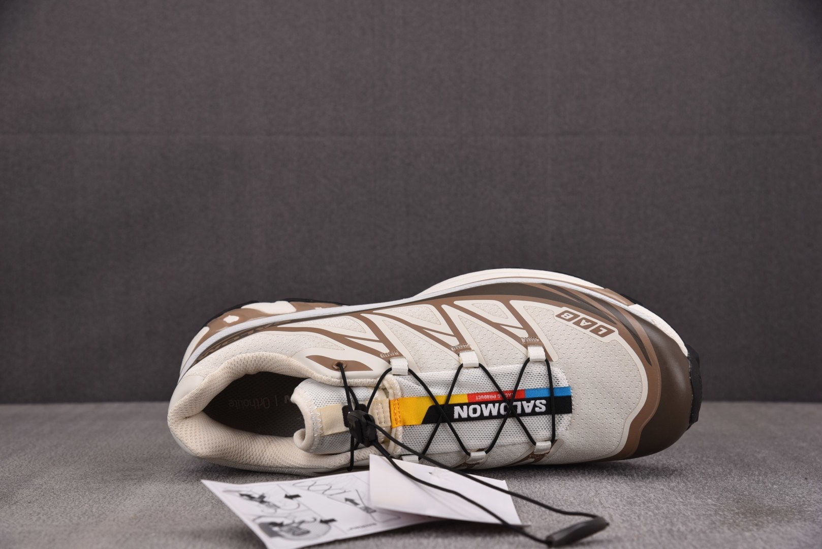 Salomon 尺码:36-46.5纯原版出品-Salomon XT-6 Almond Milk Por