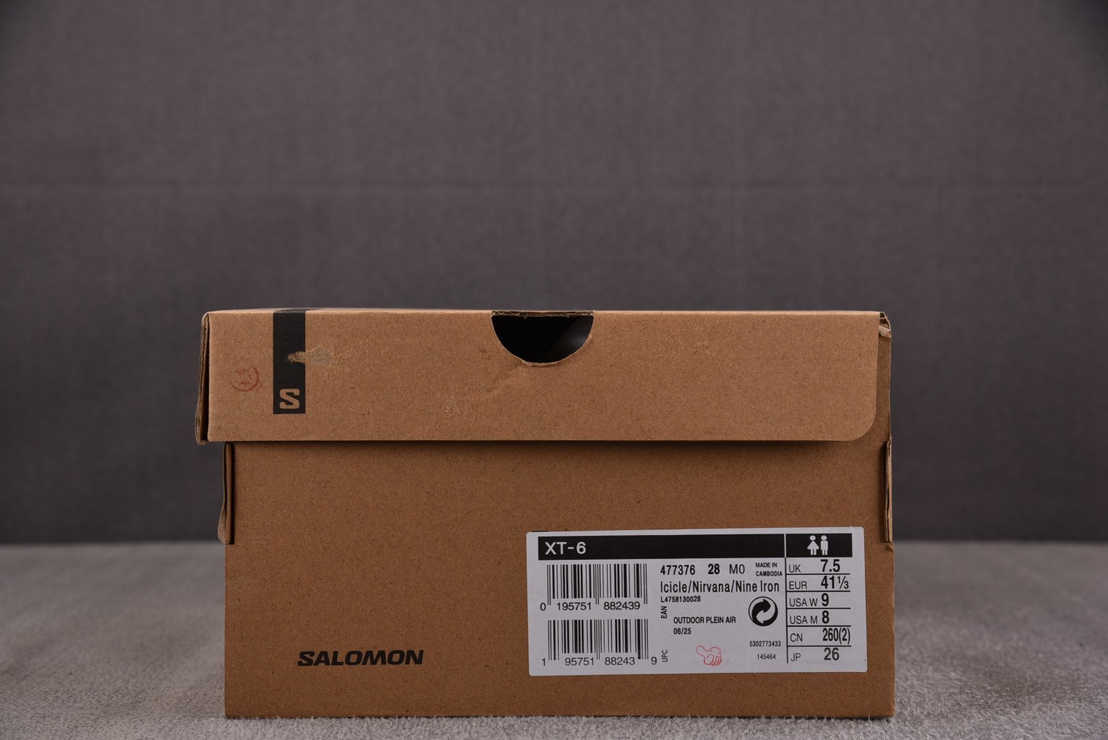 Salomon 尺码:36-46.5纯原版出品-Salomon XT-6 Icicle Nirvana 