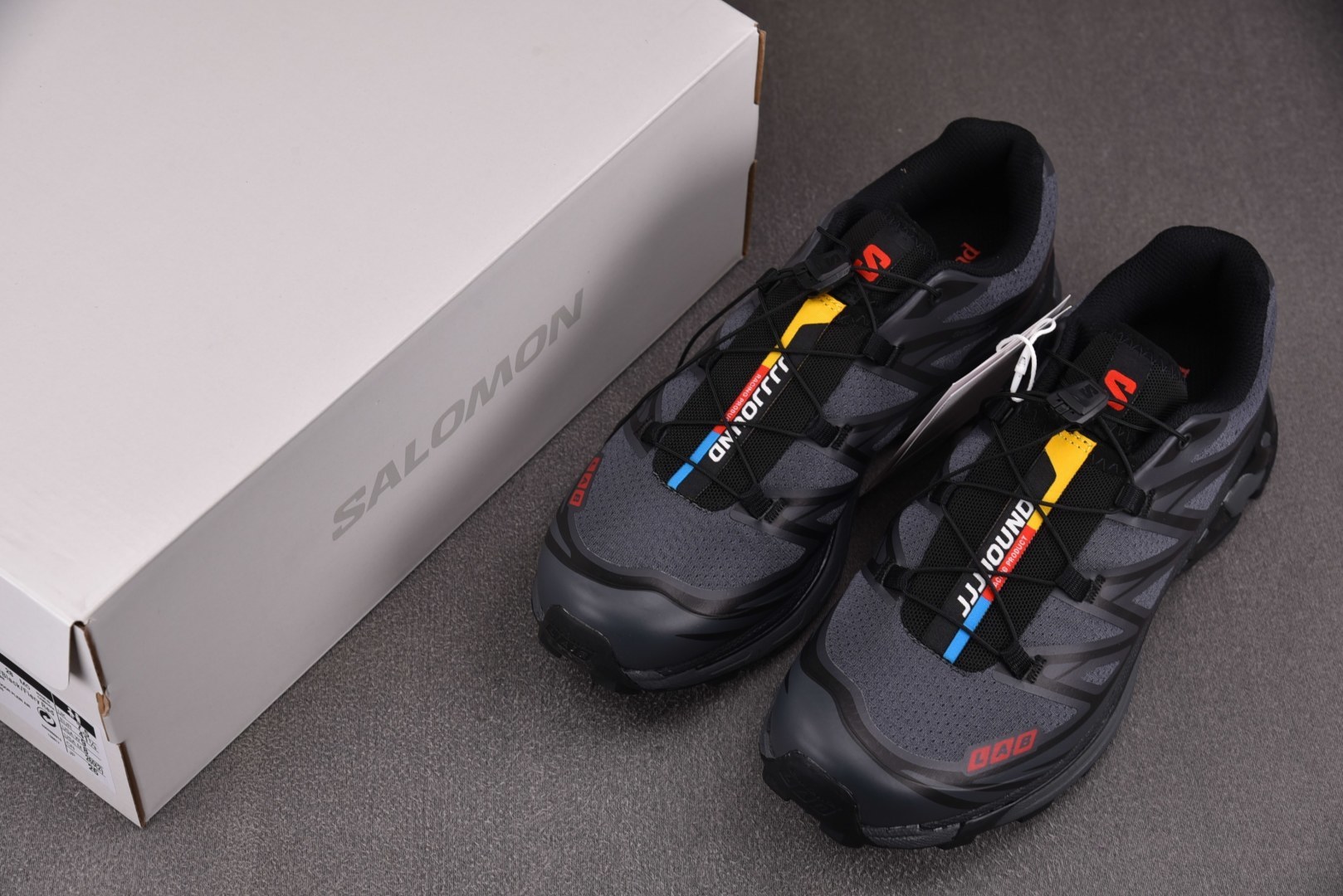 Salomon 尺码:36-46.5纯原版出品-Salomon XT-6 JJJJound Black 