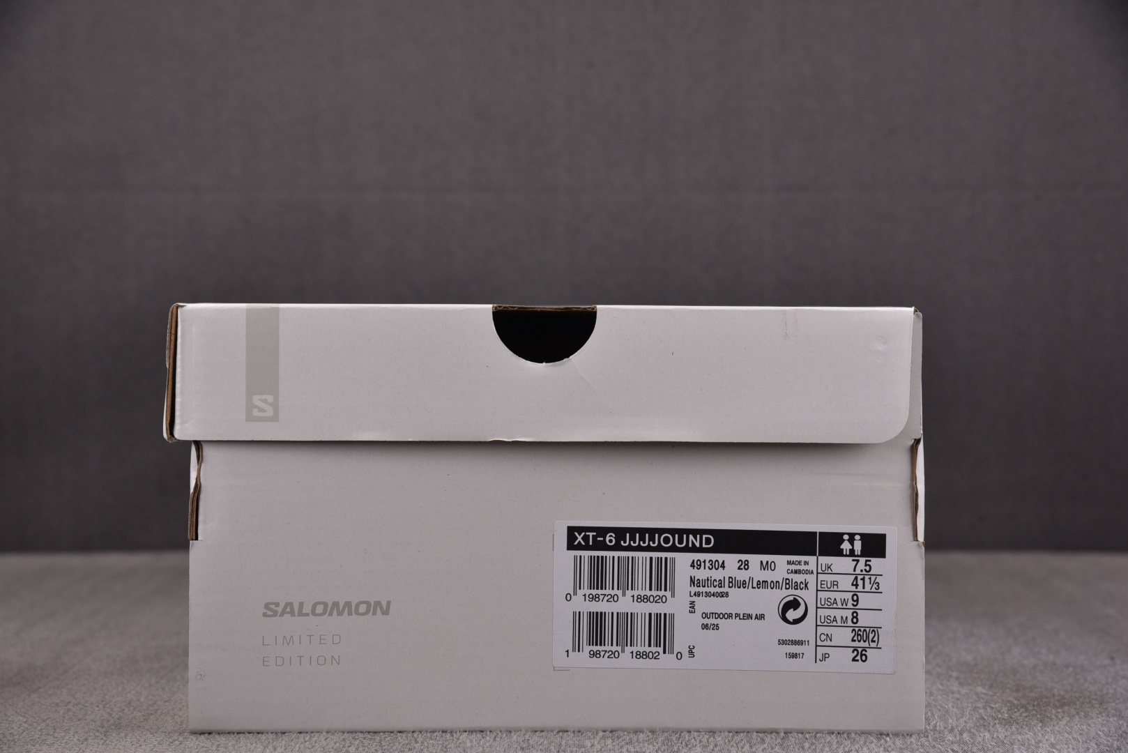 Salomon 尺码:36-46.5纯原版出品-Salomon XT-6 JJJJound Nautic