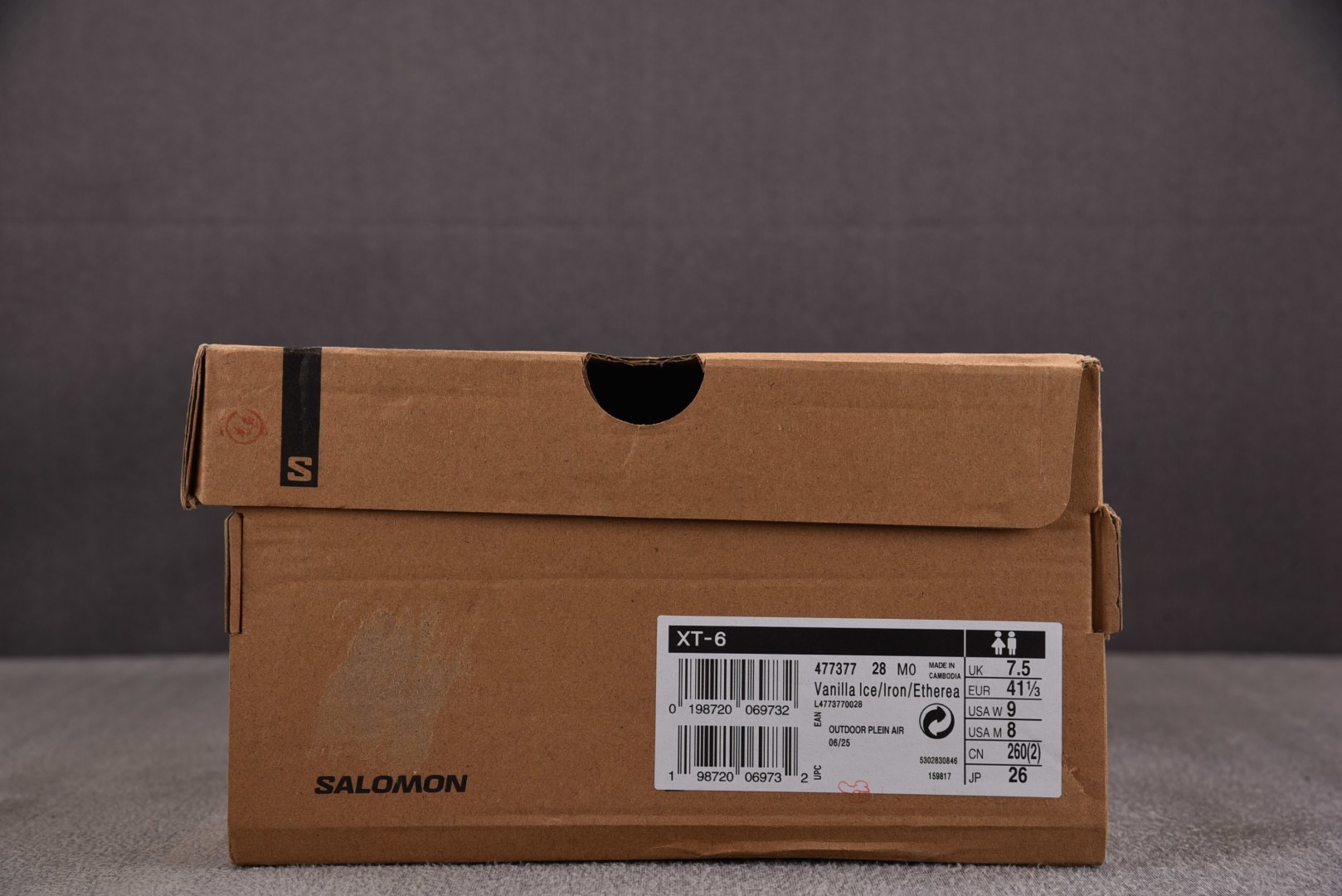 Salomon 尺码:36-46.5纯原版出品-Salomon XT-6 Vanilla Ice Iro