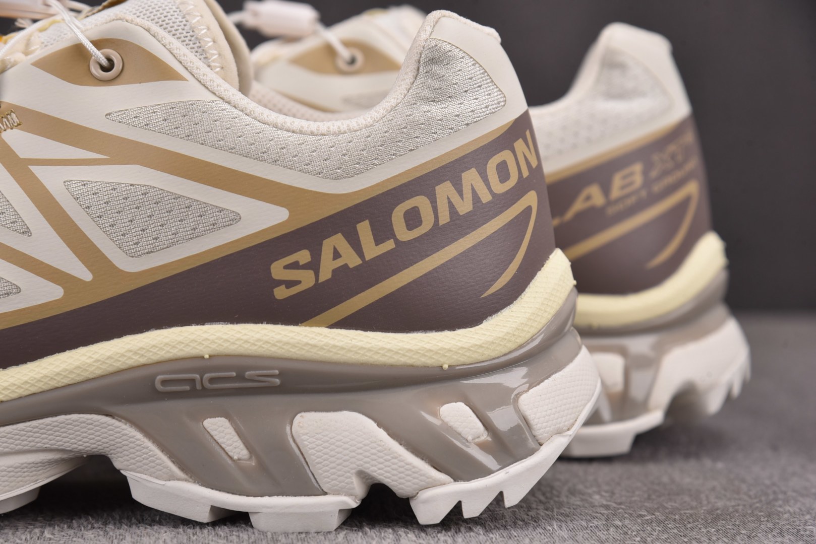 Salomon 尺码:36-46.5纯原版出品-Salomon XT-6 Vanilla Ice Iro