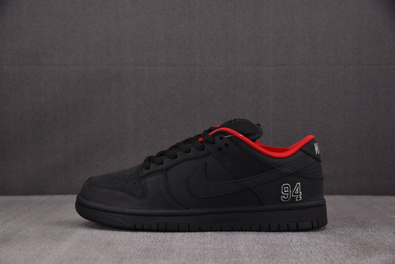Dunk 尺码:36-47.5纯原出品-SB Dunk Low Supreme 94 Black 黑色 