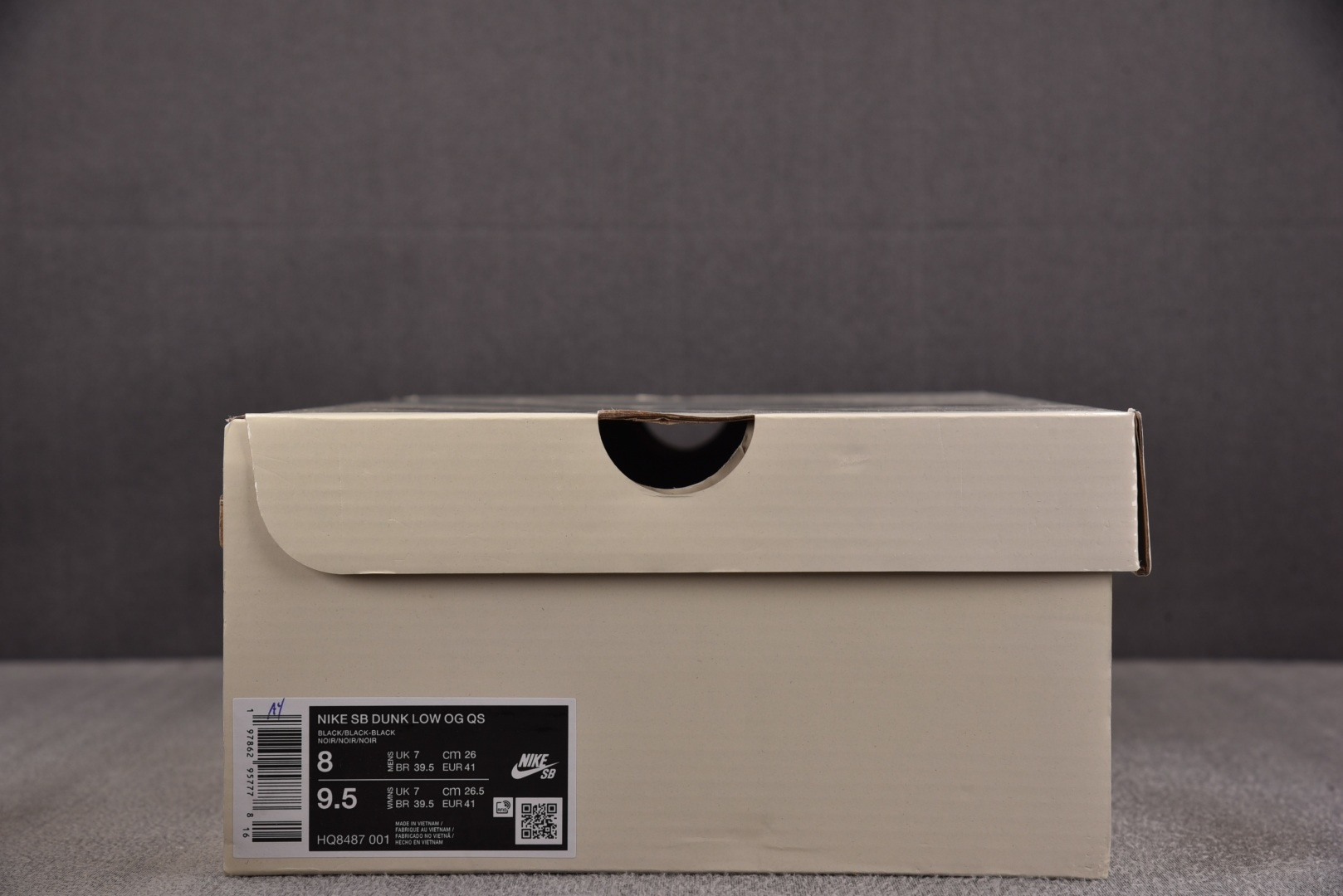 Dunk 尺码:36-47.5纯原出品-SB Dunk Low Supreme 94 Black 黑色 