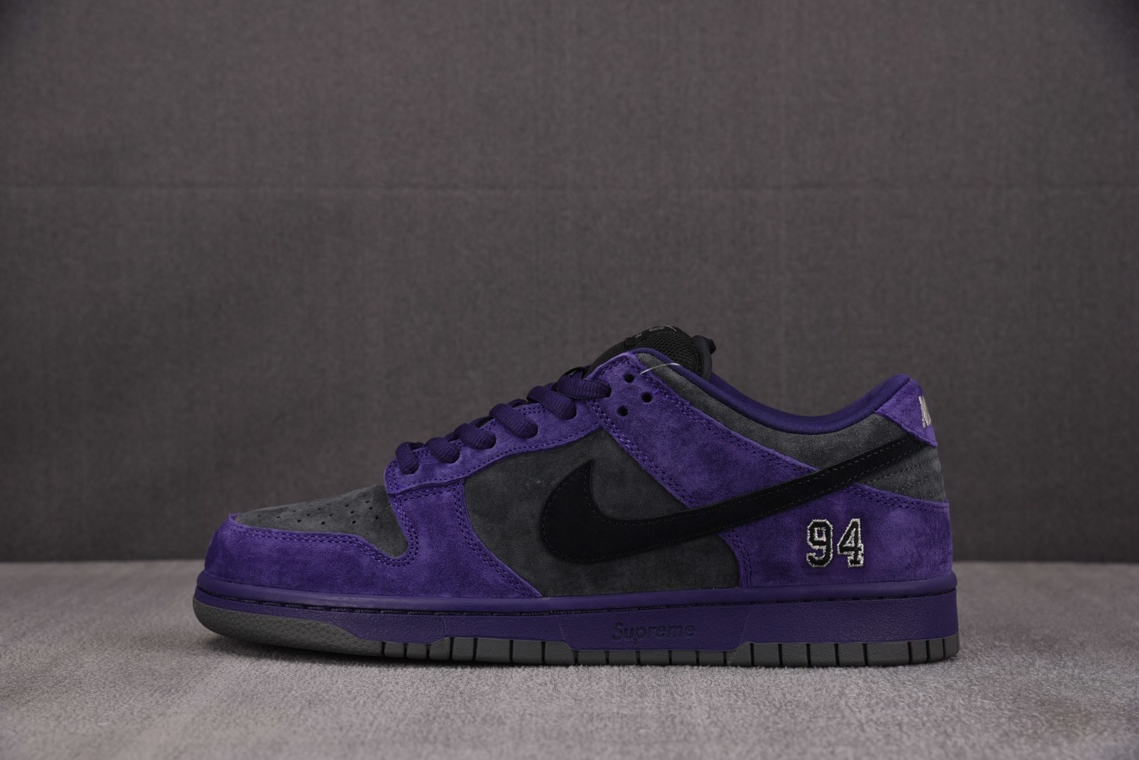 Dunk 尺码:36-47.5纯原出品-SB Dunk Low Supreme 94 Ink 墨水 黑紫