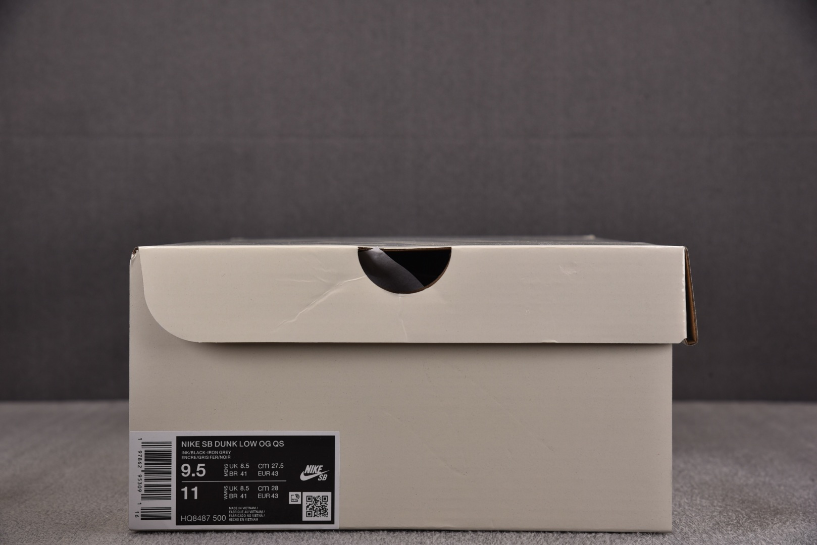 Dunk 尺码:36-47.5纯原出品-SB Dunk Low Supreme 94 Ink 墨水 黑紫