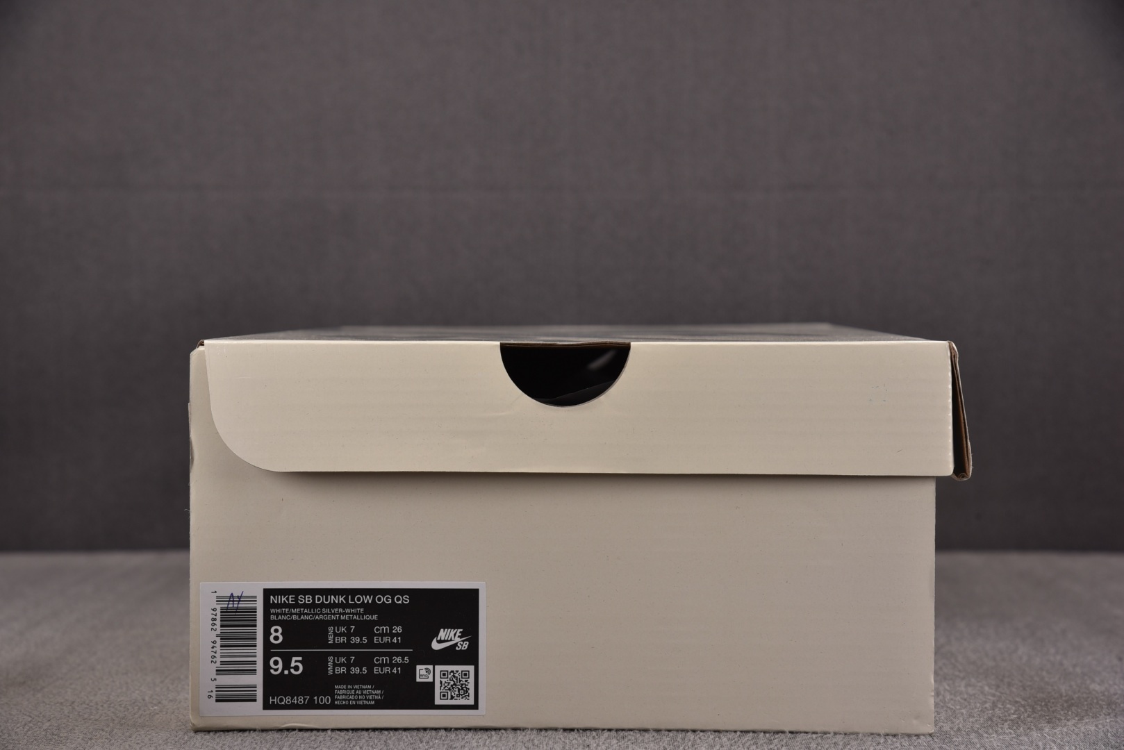 Dunk 尺码:36-47.5纯原出品-SB Dunk Low Supreme 94 White Met