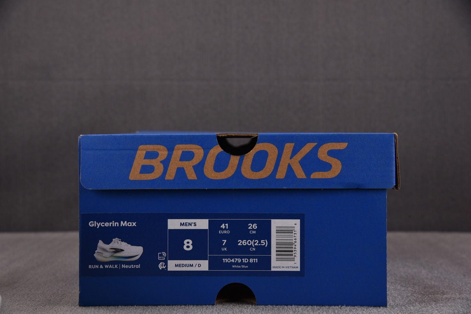 Brooks 尺码:36-45纯原出品-Brooks 布鲁克斯 Glycerin Max 白黑 YZ03