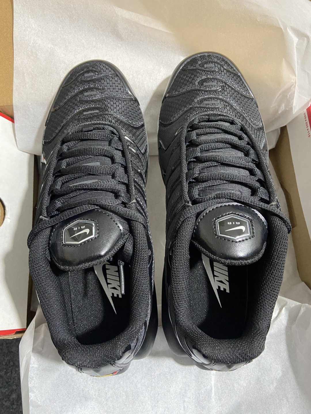 Max 尺码:36-47.5纯原版出品-NK Air Max Plus Triple Black 全黑 