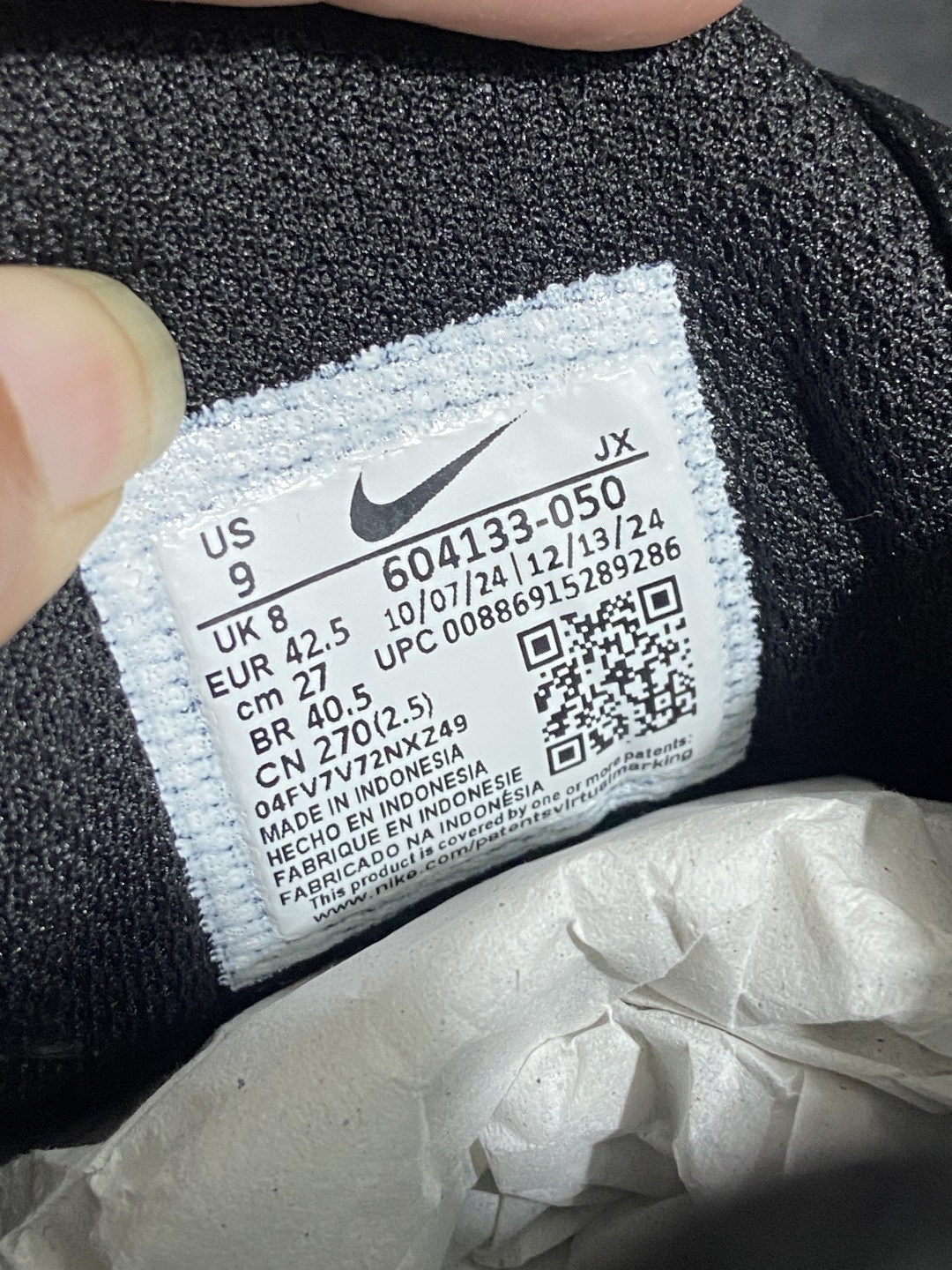 Max 尺码:36-47.5纯原版出品-NK Air Max Plus Triple Black 全黑 