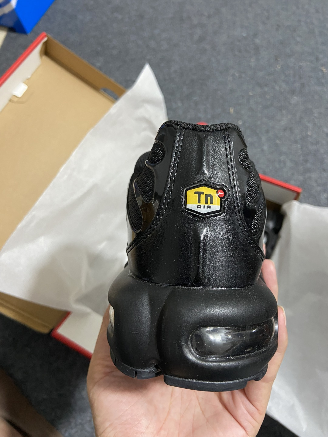 Max 尺码:36-47.5纯原版出品-NK Air Max Plus Triple Black 全黑 