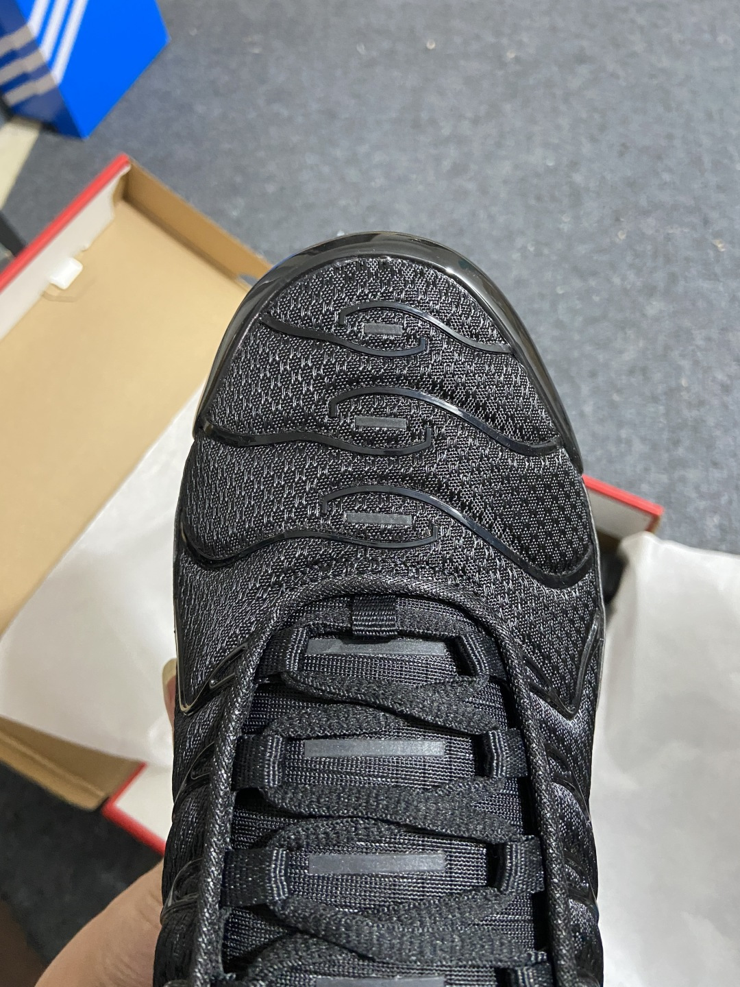Max 尺码:36-47.5纯原版出品-NK Air Max Plus Triple Black 全黑 
