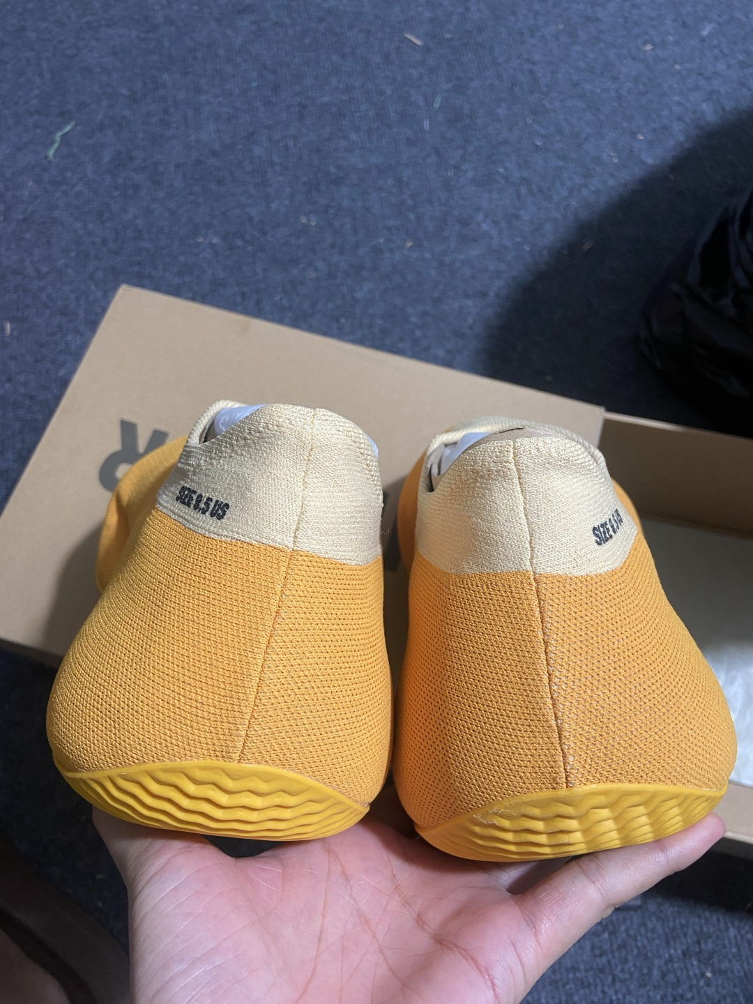 Yeezy 黄色 尺码：36-48纯原版出品-originals Yeezy Knit Runner S