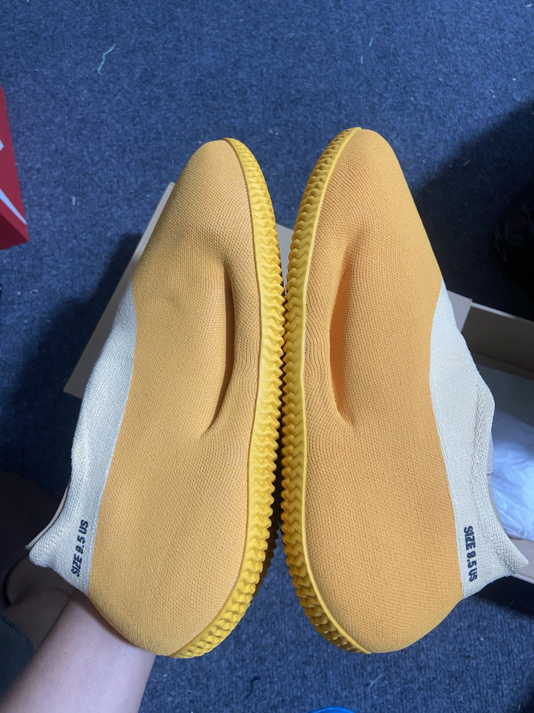 Yeezy 黄色 尺码：36-48纯原版出品-originals Yeezy Knit Runner S