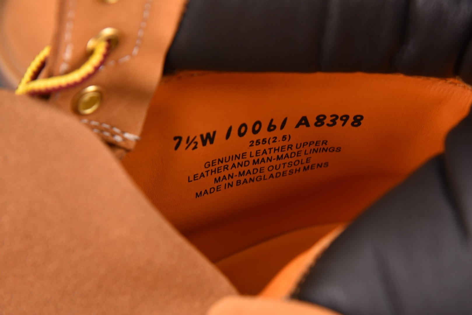 添柏岚 尺码:35-45纯原出品-Timberland 6 Inch 黄色 YZ014尺码：35 36 