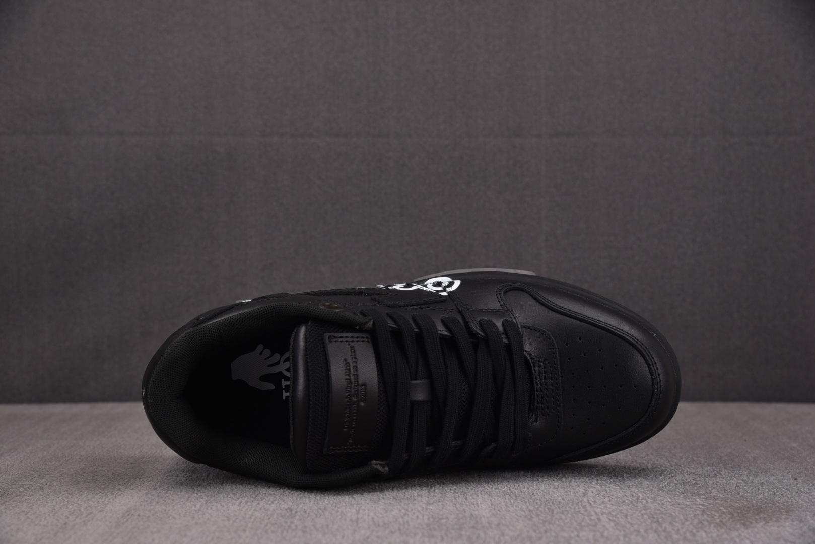 OFF 尺码36-47纯原版出品-OFF-WHITE 系带印花 黑色 YZ002尺码36 37 38 3