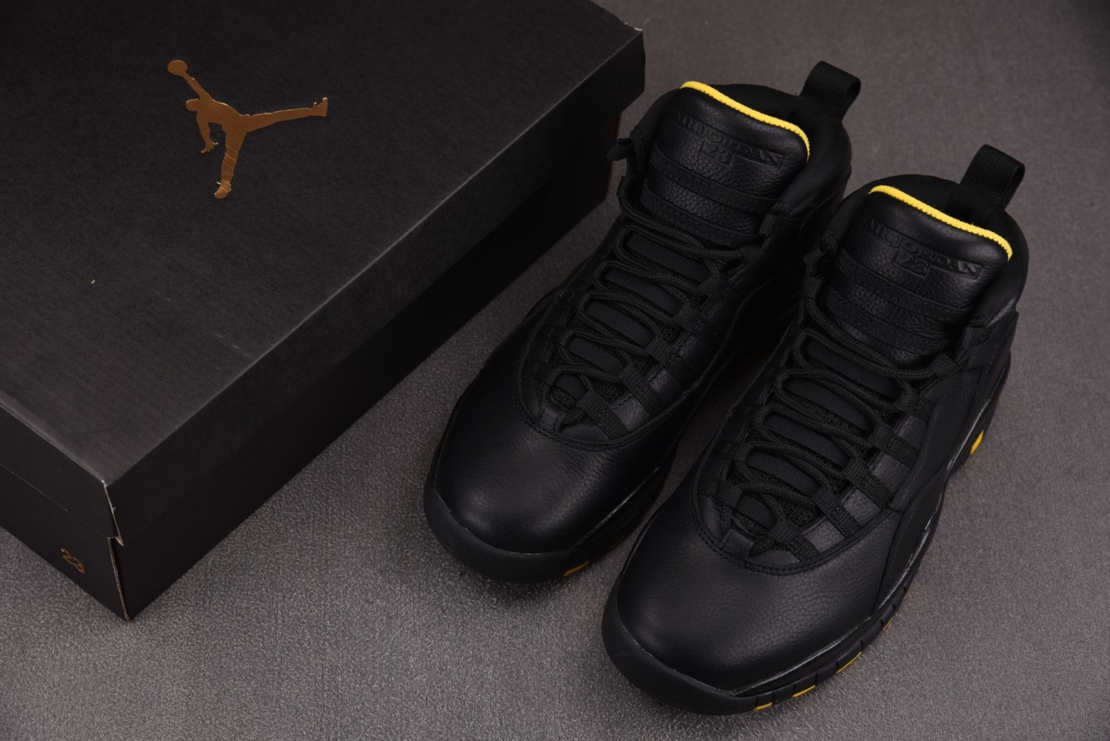 AJ10 尺码:40-47.5纯原出品-Air Jordan 10 Retro HOH Black 黑色