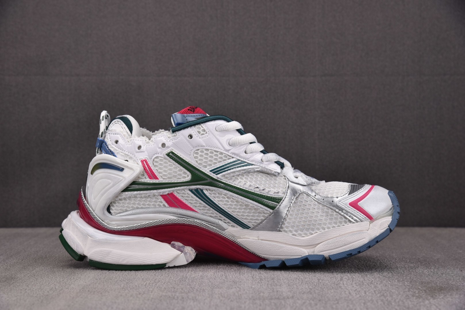 巴黎世家 尺码:35-46 纯原-Balenciaga Runner 绒面 白灰黄 YZ018 偏大一码