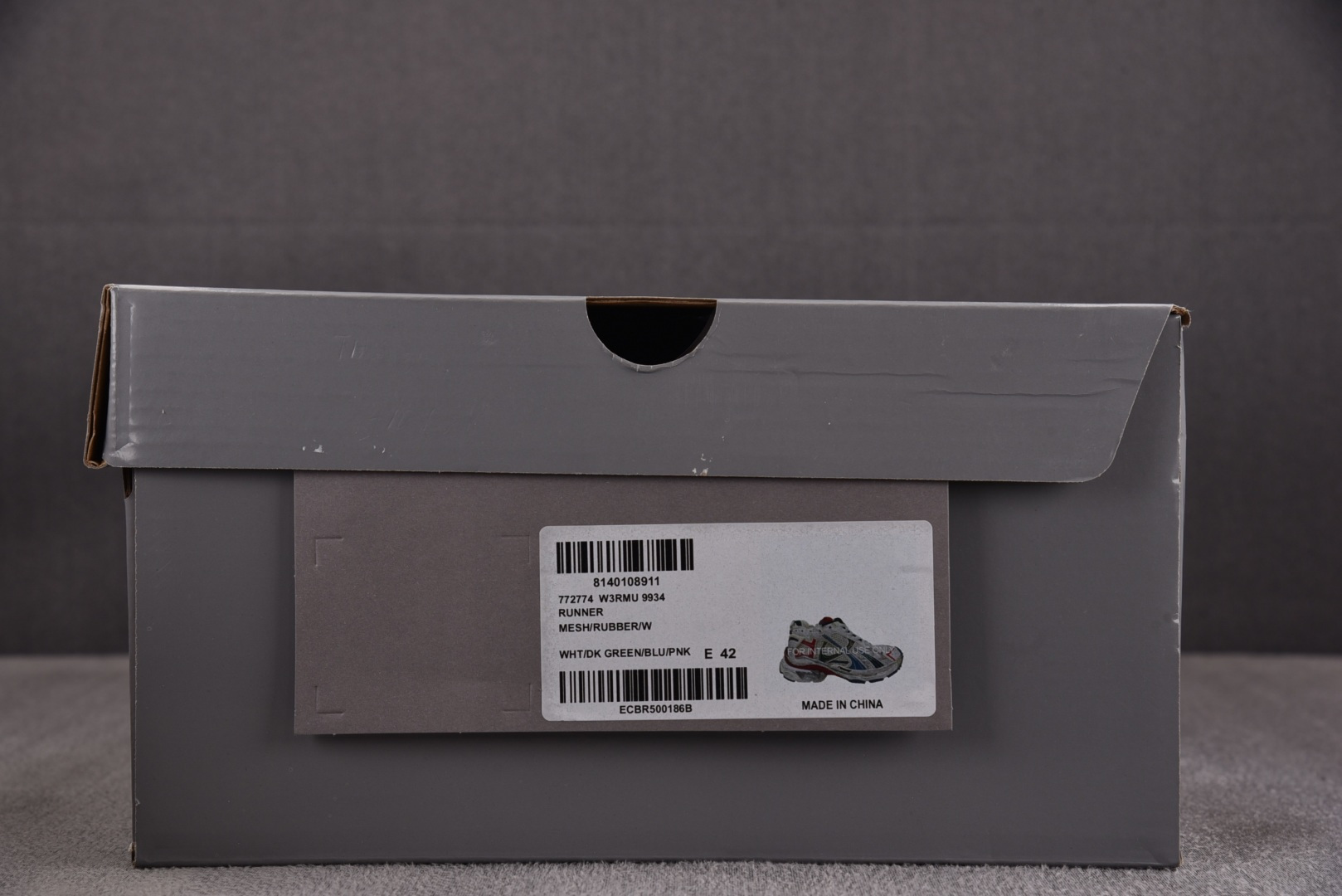 巴黎世家 尺码:35-46 纯原-Balenciaga Runner 绒面 白灰黄 YZ018 偏大一码