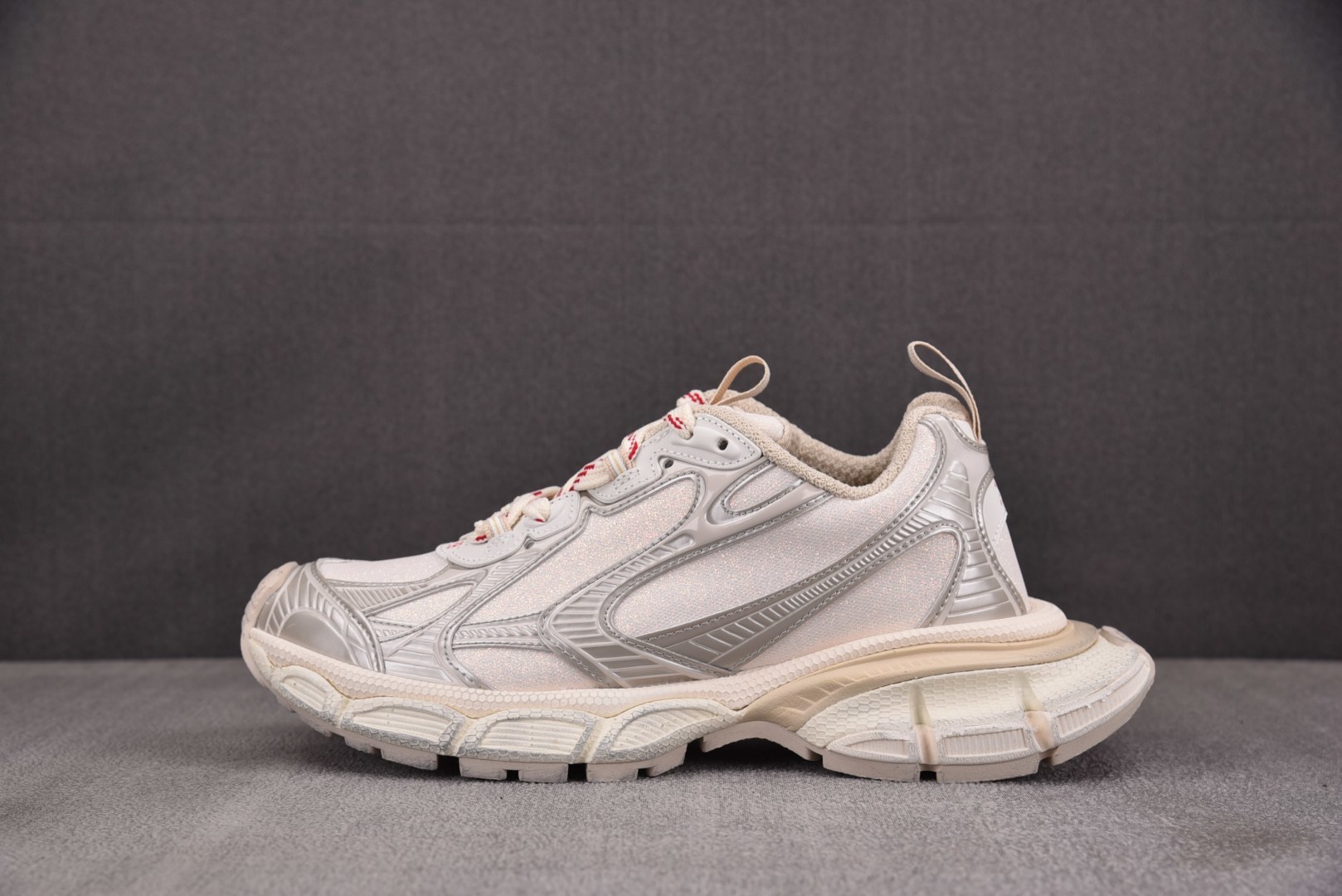 3XL巴黎 尺码:35-46 偏大一码纯原版出品-Balenciaga 3XL LUREX NW 米色 