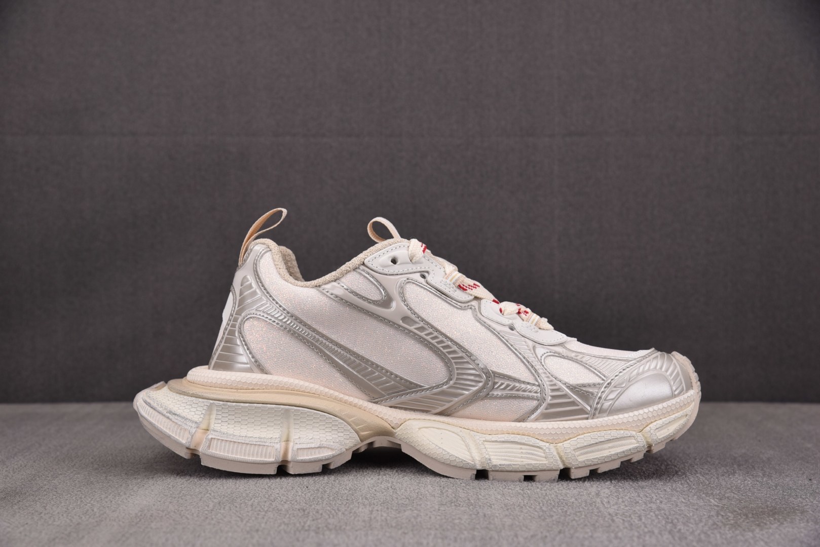 3XL巴黎 尺码:35-46 偏大一码纯原版出品-Balenciaga 3XL LUREX NW 米色 