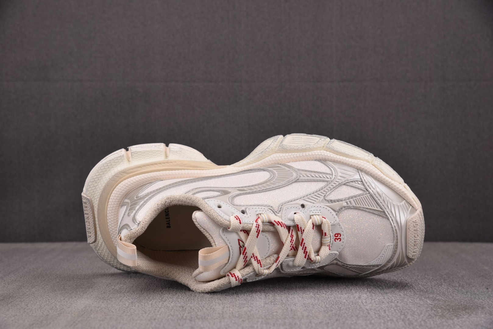 3XL巴黎 尺码:35-46 偏大一码纯原版出品-Balenciaga 3XL LUREX NW 米色 